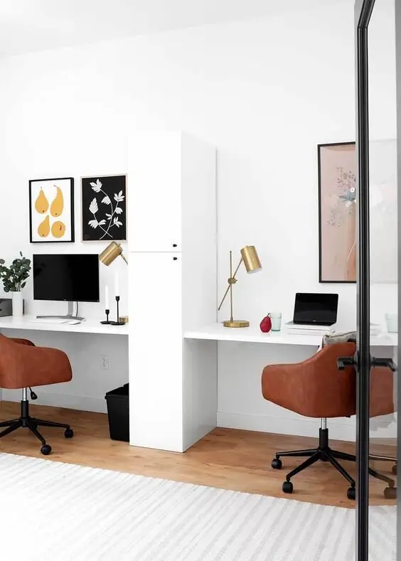 home office for couples