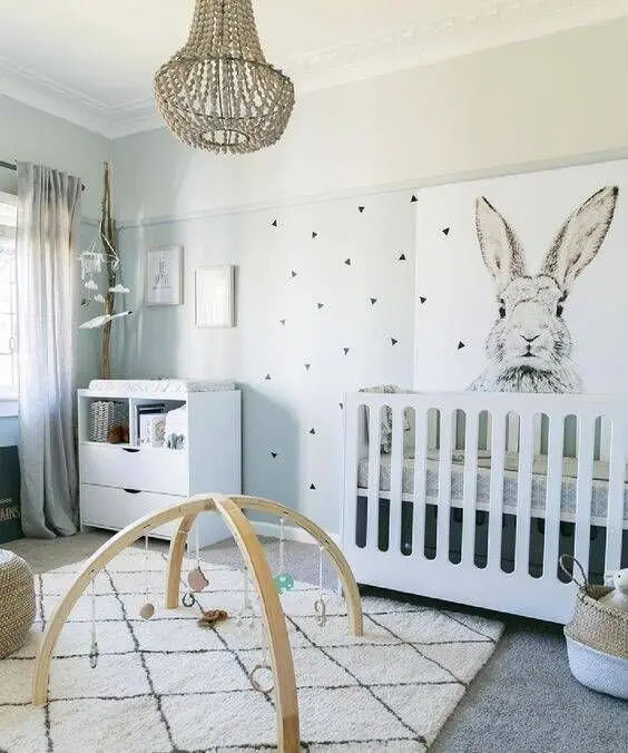 bunny nursery room