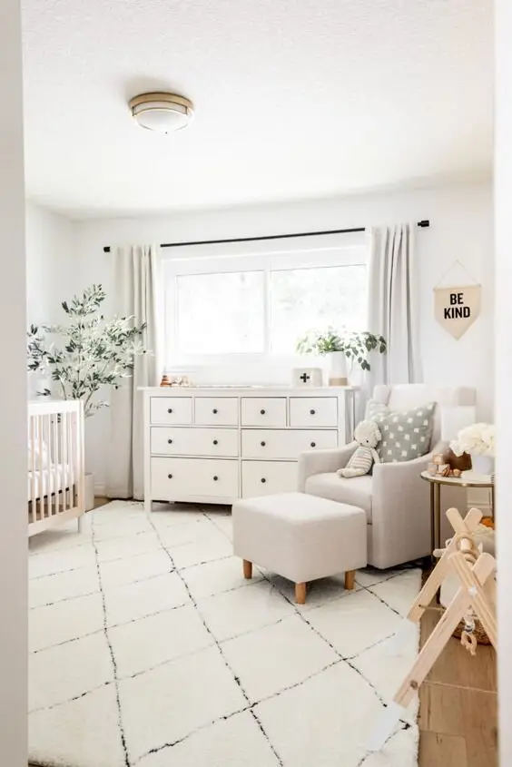 modern gender neutral nursery