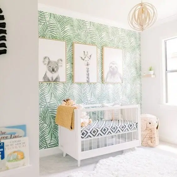 jungle themed nursery