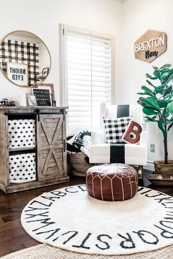 rustic farmhouse nursery