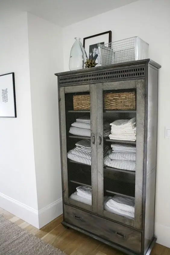vintage farmhouse armoire