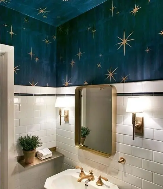 starry bathroom ideas