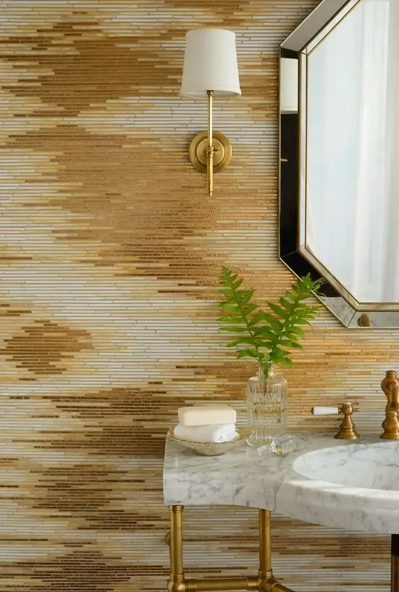 colourful bathroom tiles