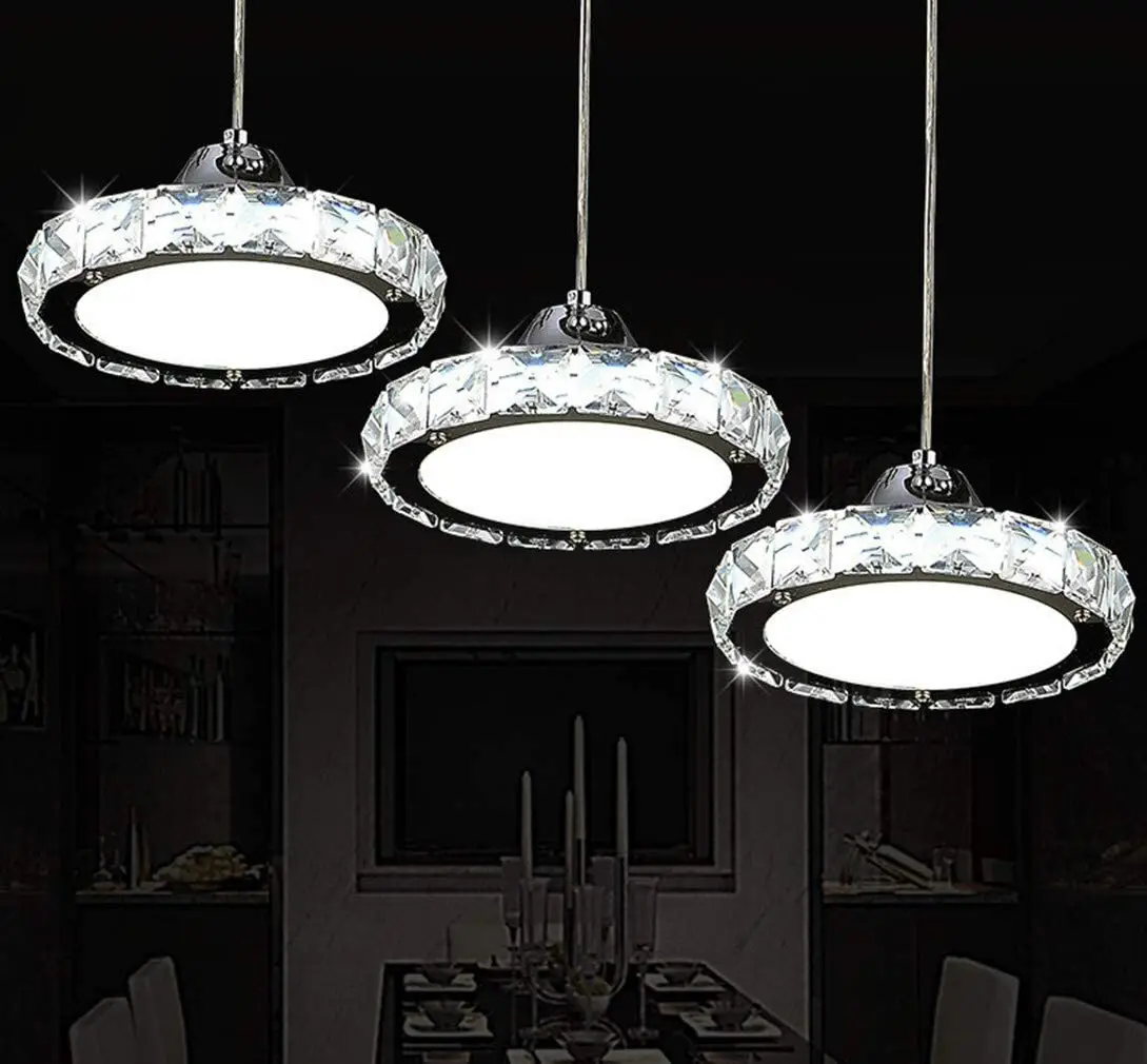 crystal pendant lights
