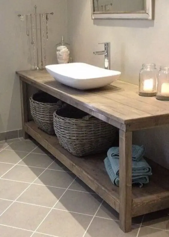 bathroom table vanity