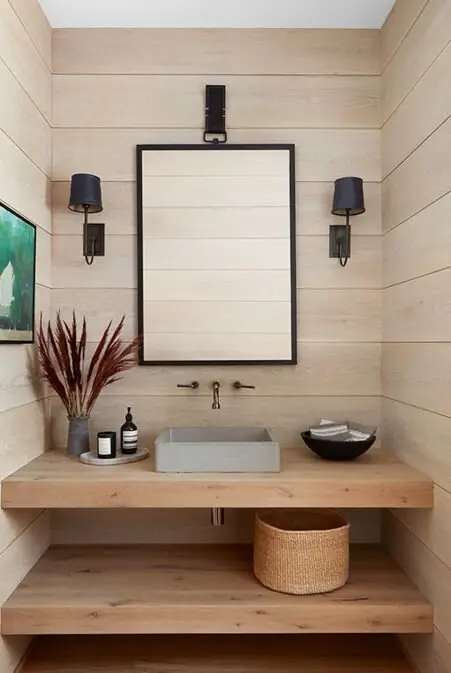 shelf bathroom vanity