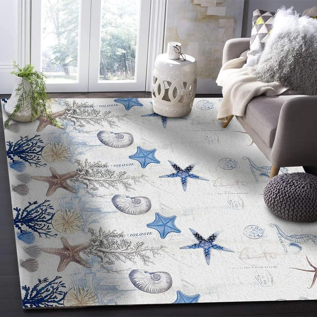 seascape area rug