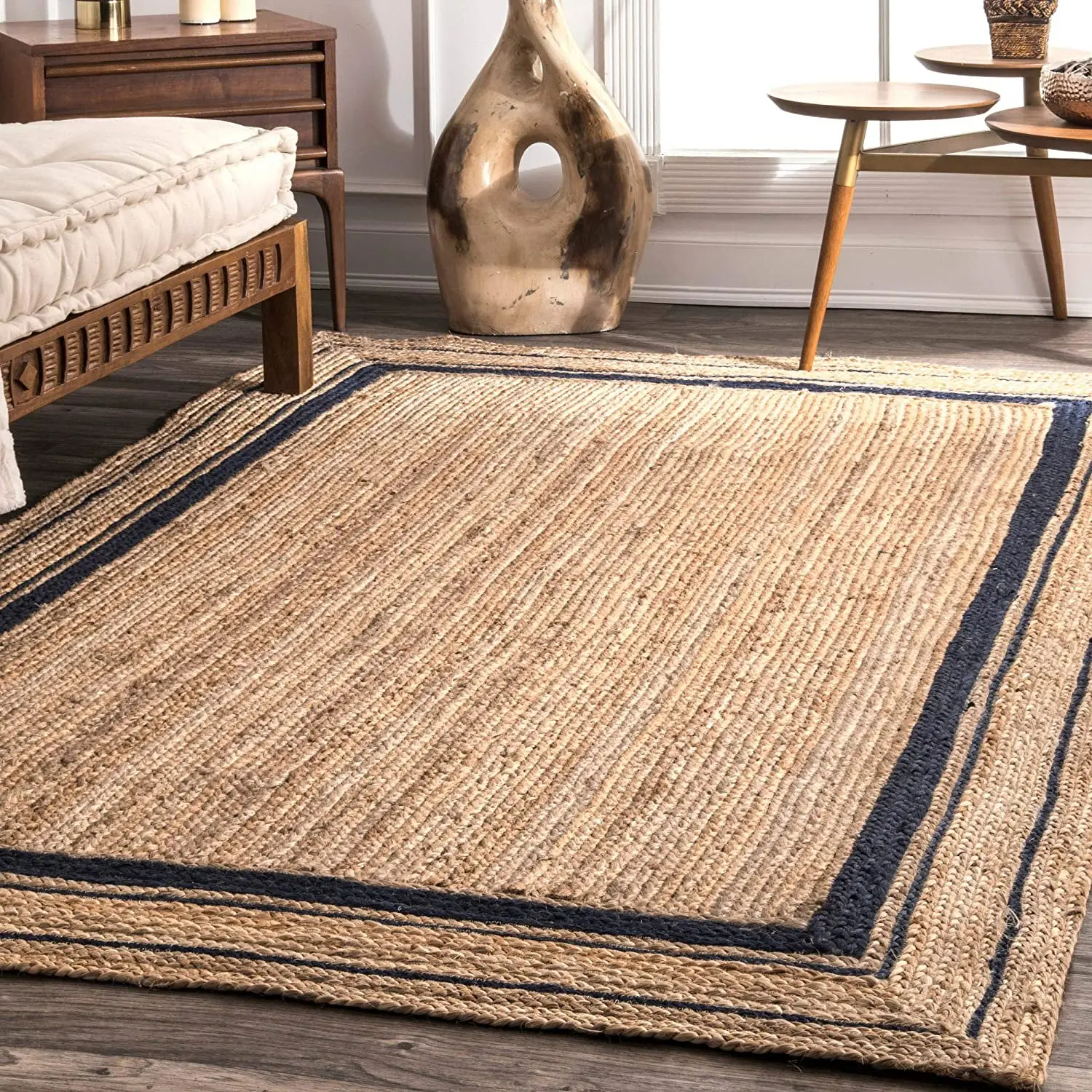 jute area rug