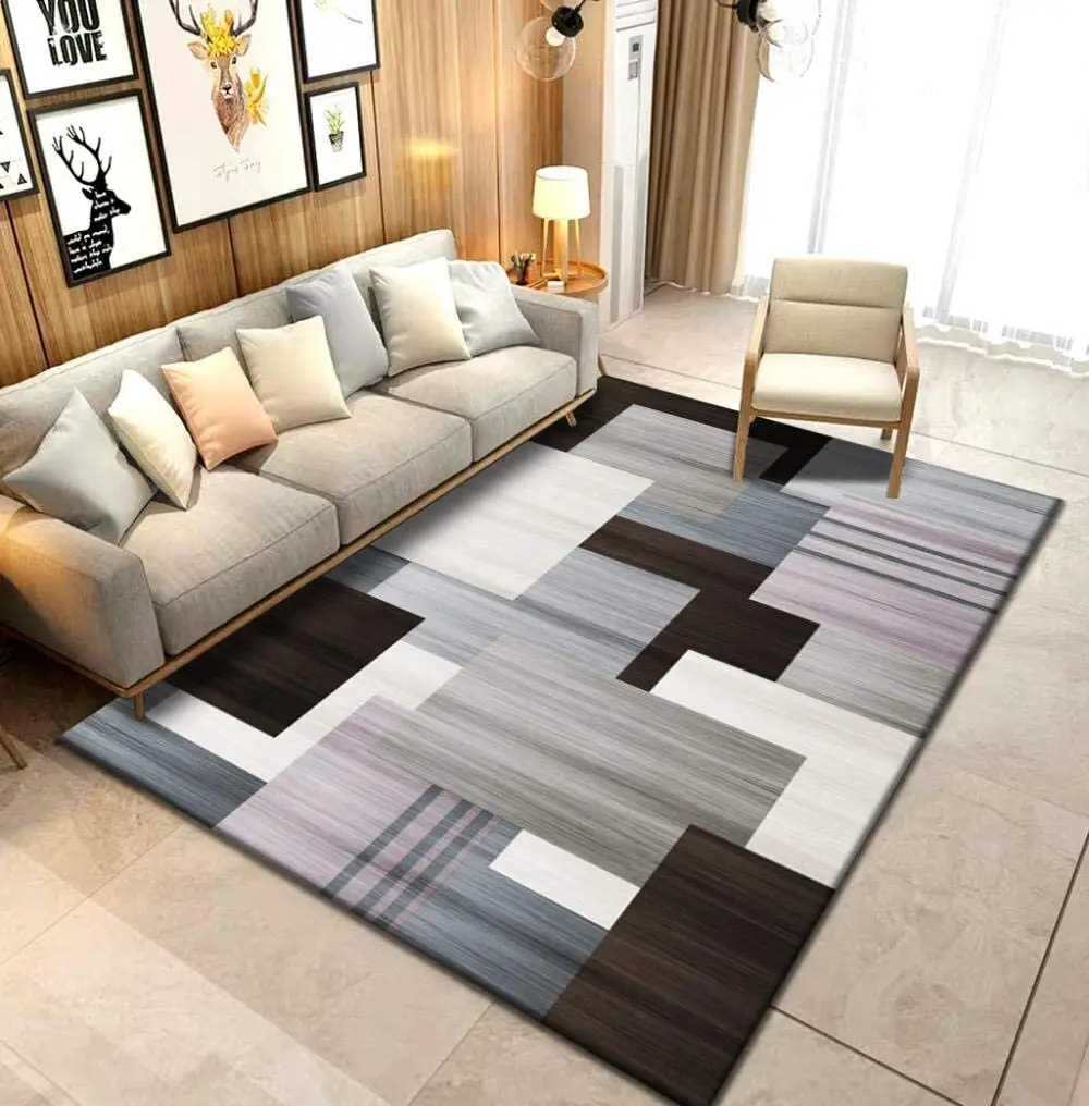 grey living room rug