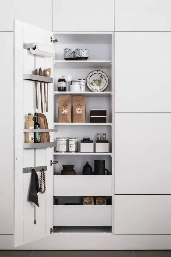 modern kitchen pantry
