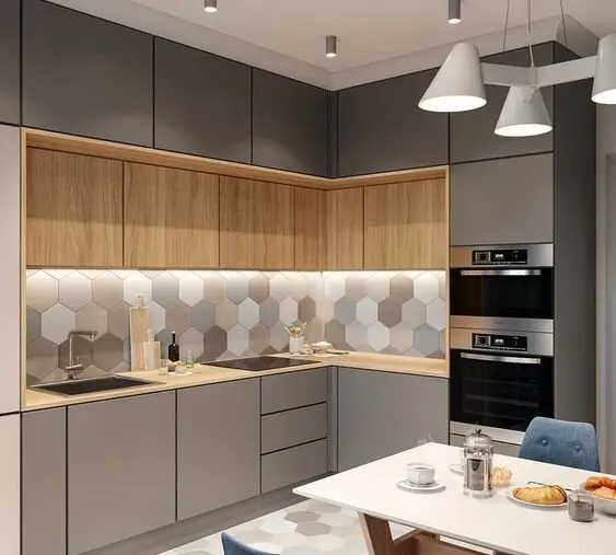 small modern kitchen