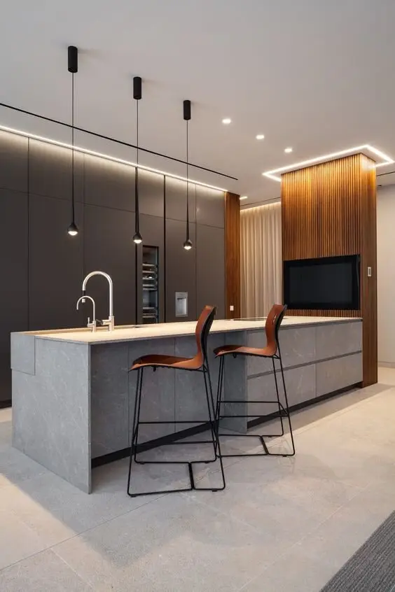 luxurious modern kitchen