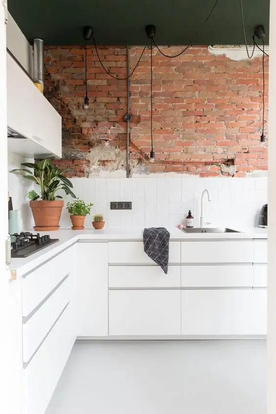 modern industrial kitchen