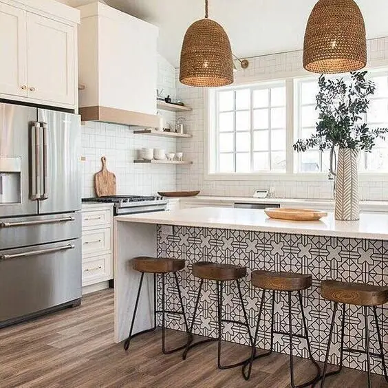 coastal minimalist kitchen