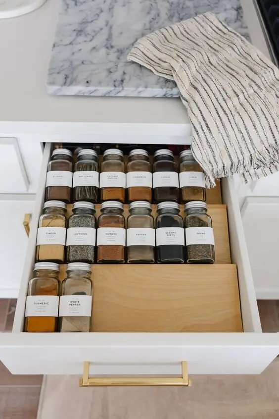 spice drawer