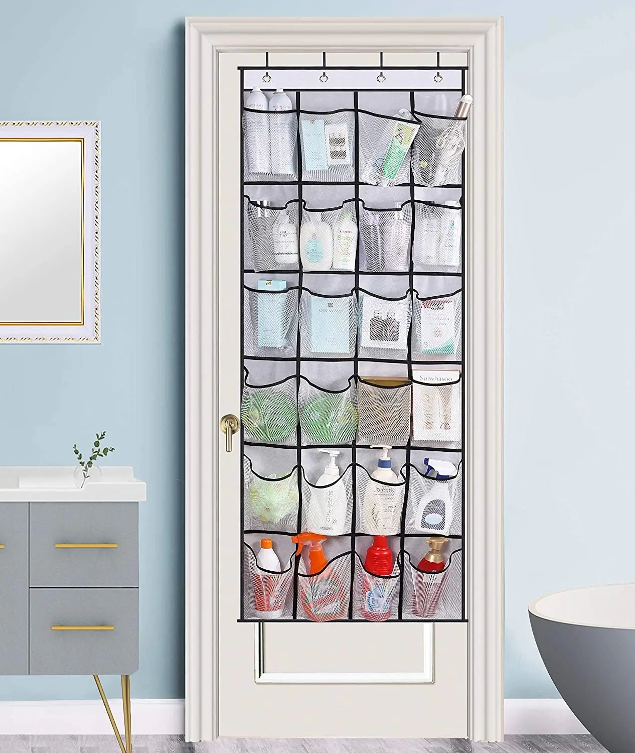 pocket door organiser