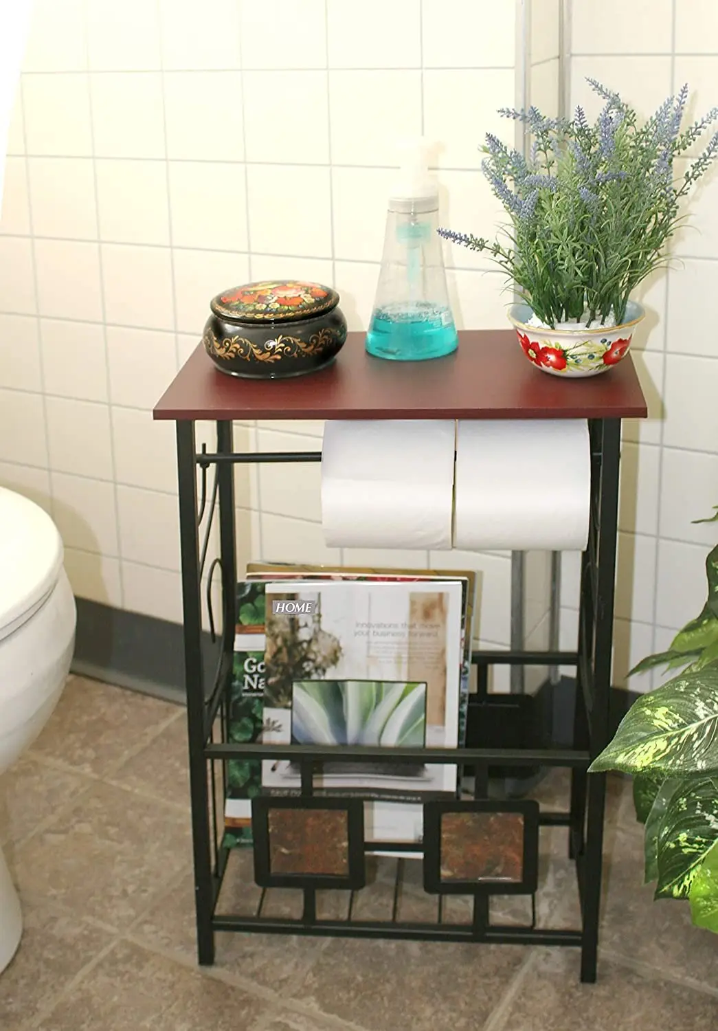 toilet rack organiser