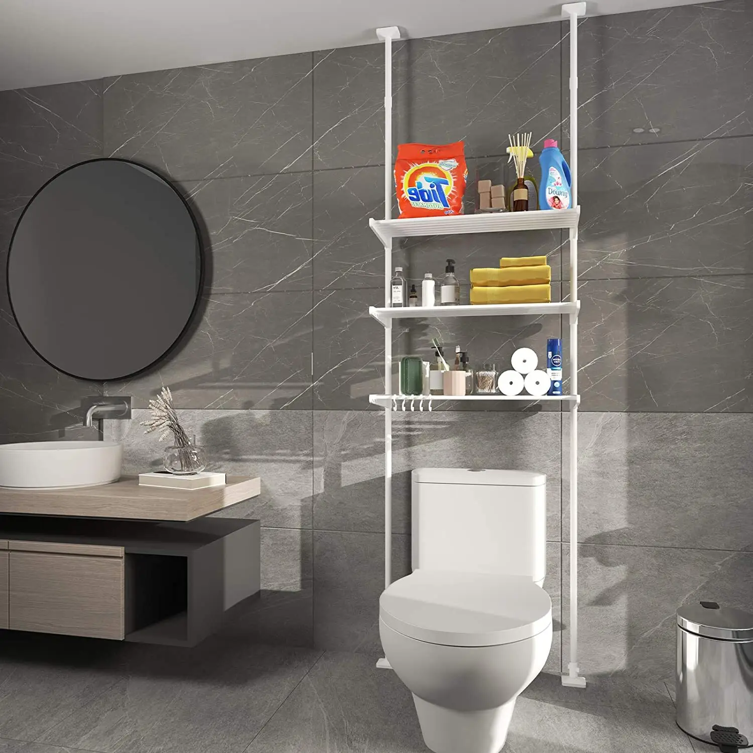 toilet shelves