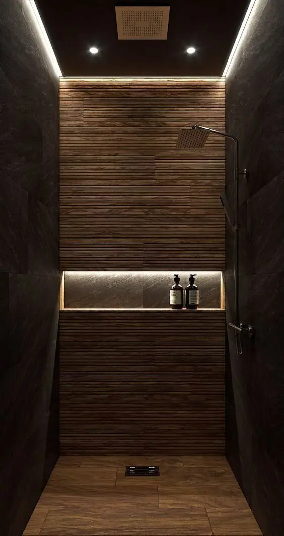 creative bathroom lighting