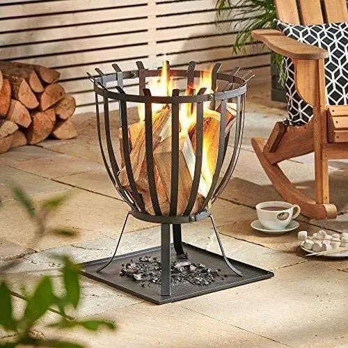 patio fire basket