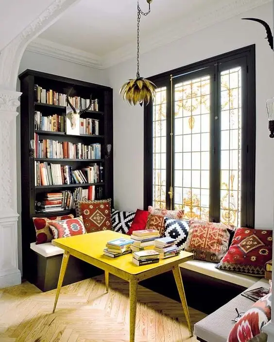 boho home office