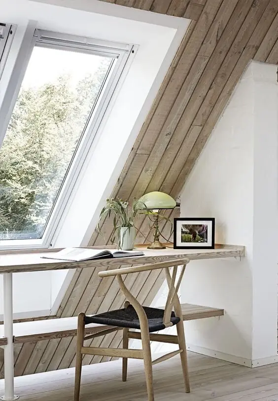 attic home office
