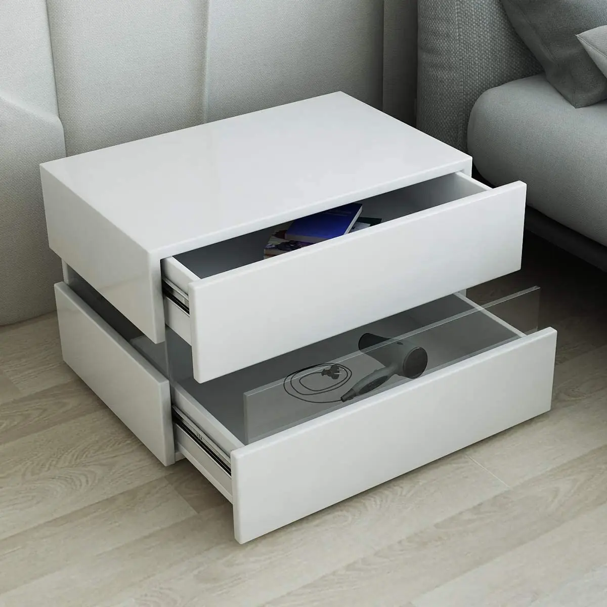 modern minimalist nightstand