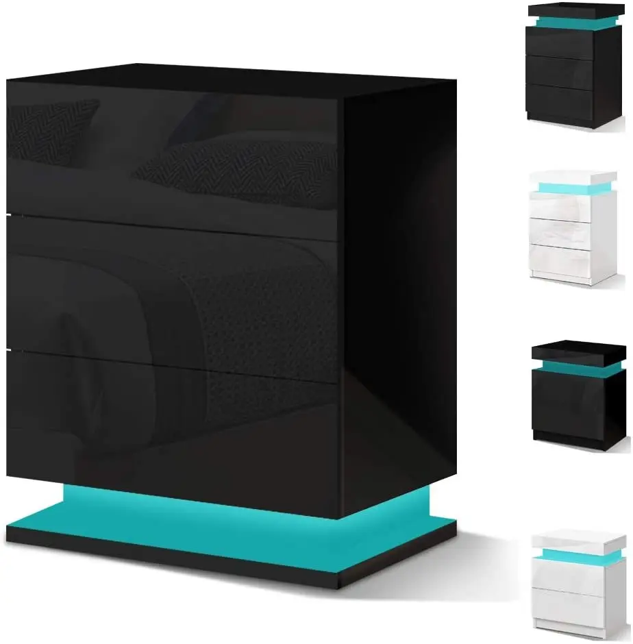 nightstand with LED