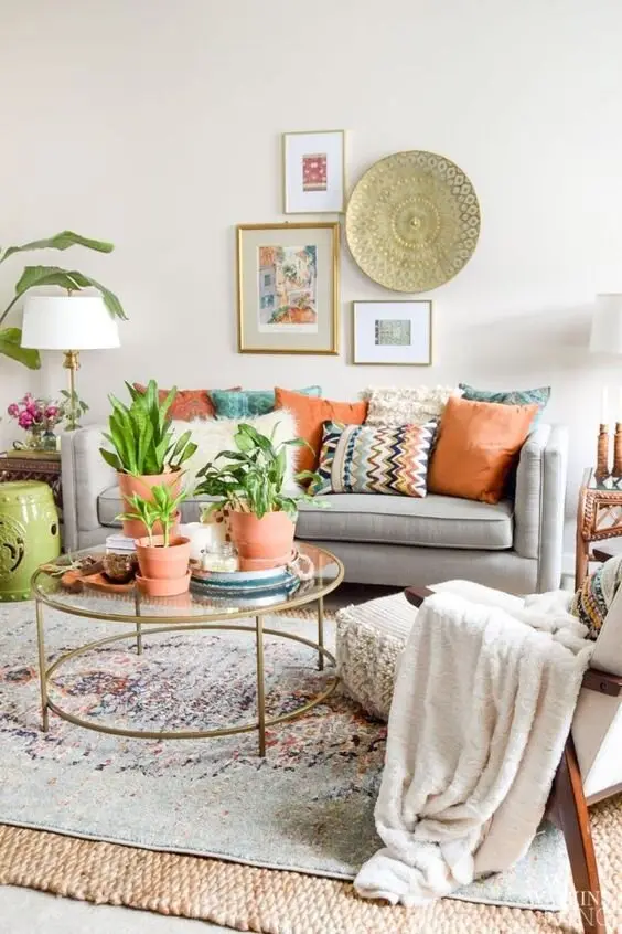 bohemian living room