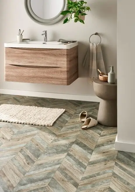 granite bathroom floor tile