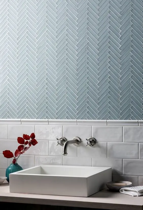 glass bathroom tiles