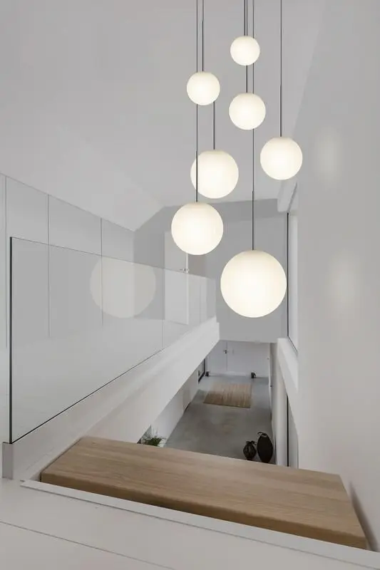 sphere chandelier
