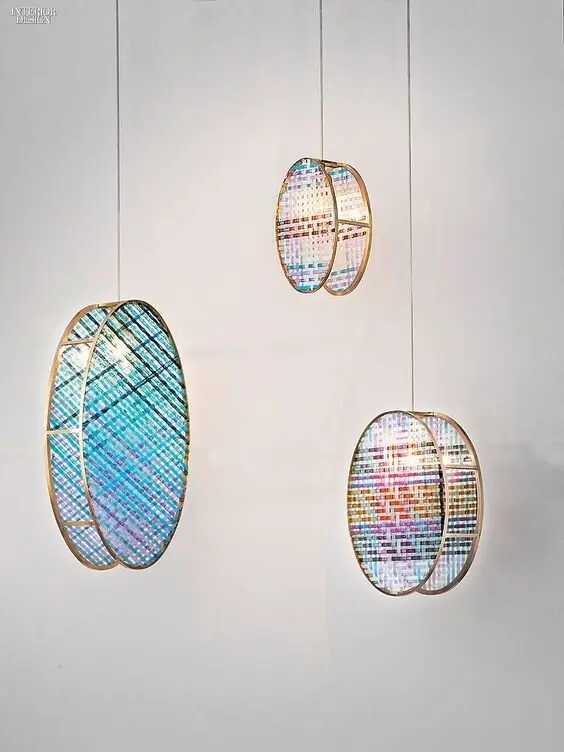 colorful pendant lights