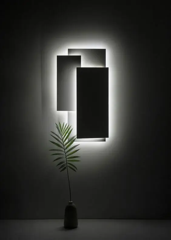 modern wall accent light