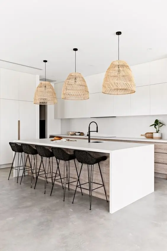 rattan pendant lights