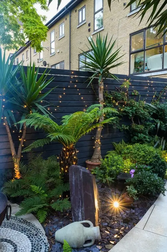 leafy garden