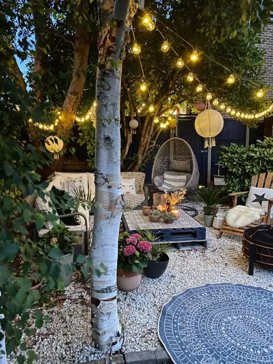 backyard lights