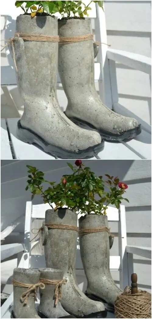 boot planters