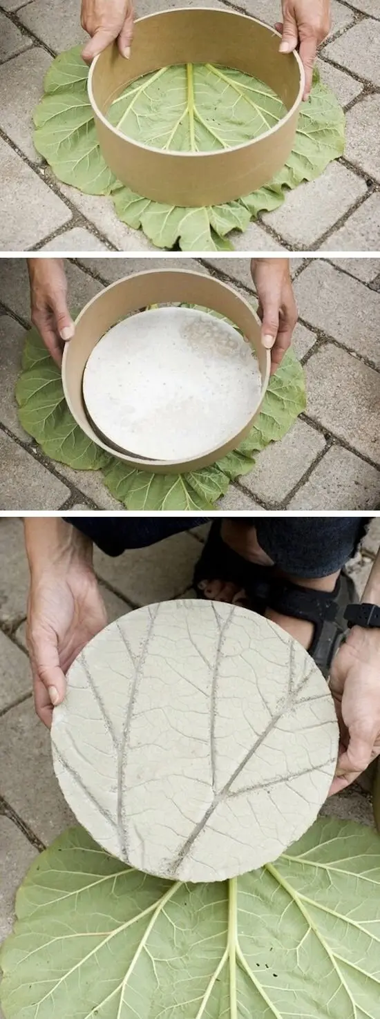 concrete stepping stones