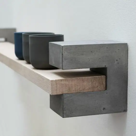 modern minimalist shelf