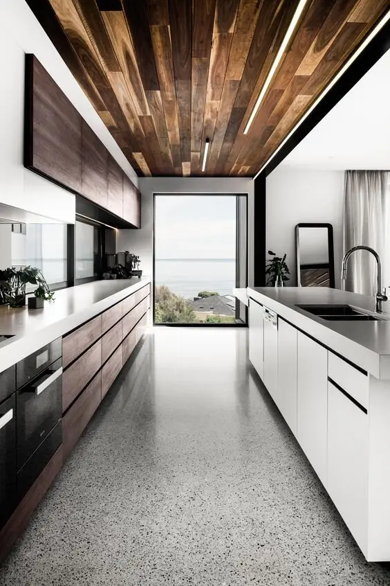 modern minimalist kitchen
