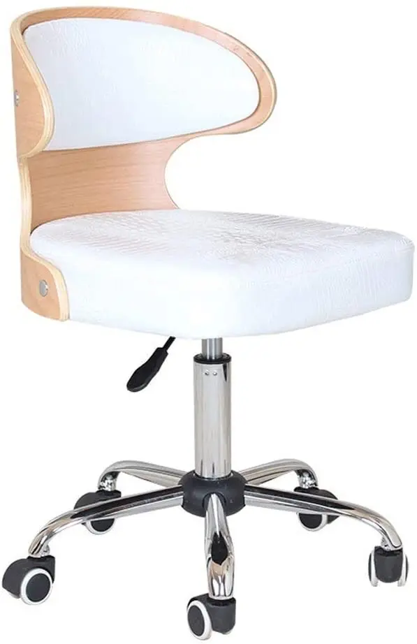 white office chair