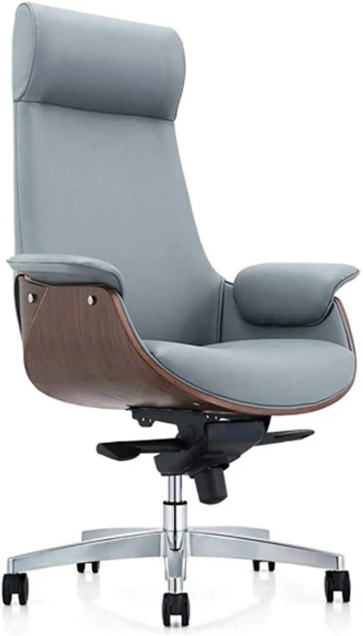 grey office chair